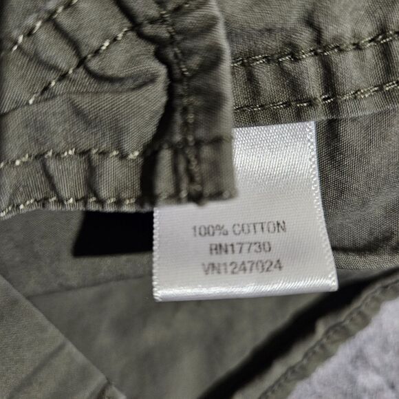 Converse One Star Shirt Mens Medium Short Sleeve Western Snap Casual - Picture 8 of 8